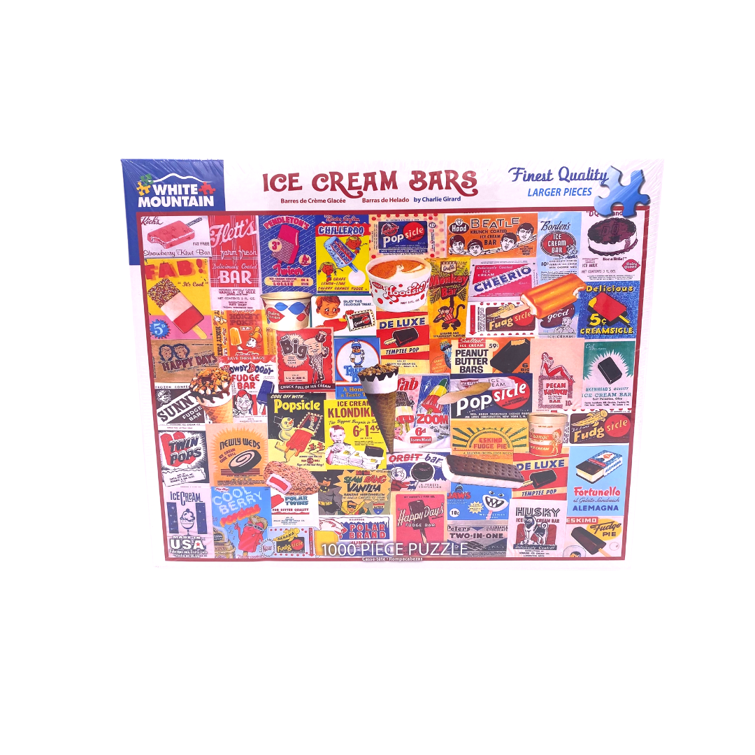 1000 Piece Puzzle-ice cream bars