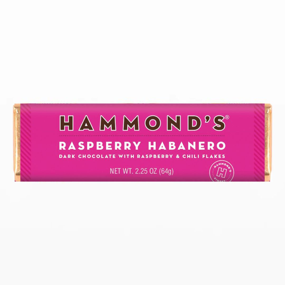 Raspberry Habanero Dark Chocolate Bars