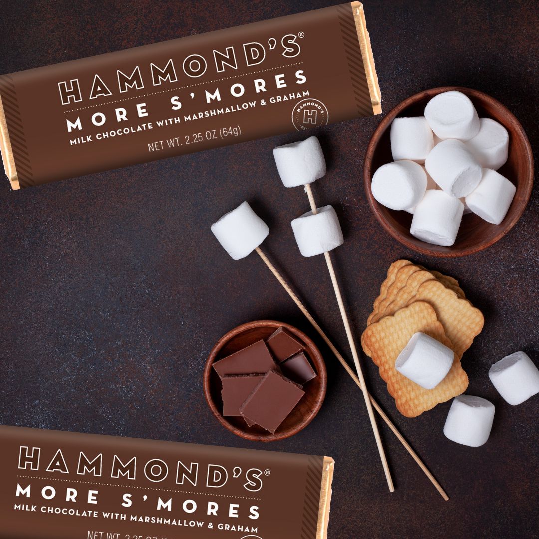 Hammond's Candies More S'mores Milk Chocolate Candy Bar