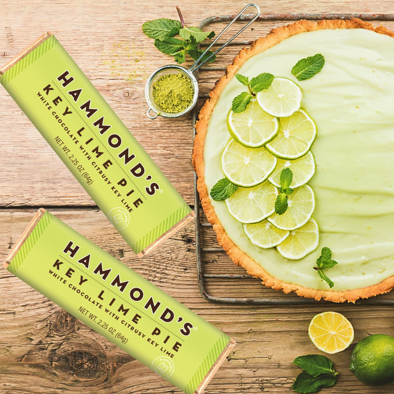 Key Lime Pie Chocolate Bar Glamour shot