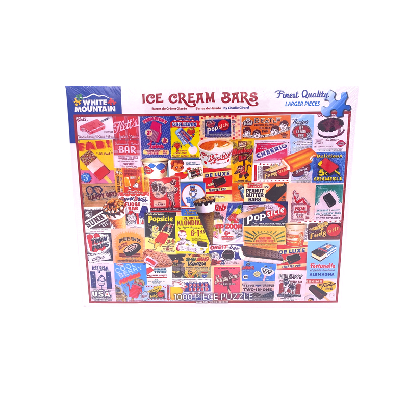 1000 Piece Puzzle-ice cream bars