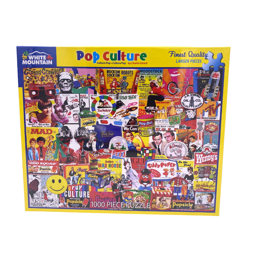 1000 Piece Puzzle-Pop Culture