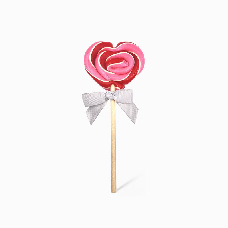 Strawberry Short Cake Heart Shaped Lollipop