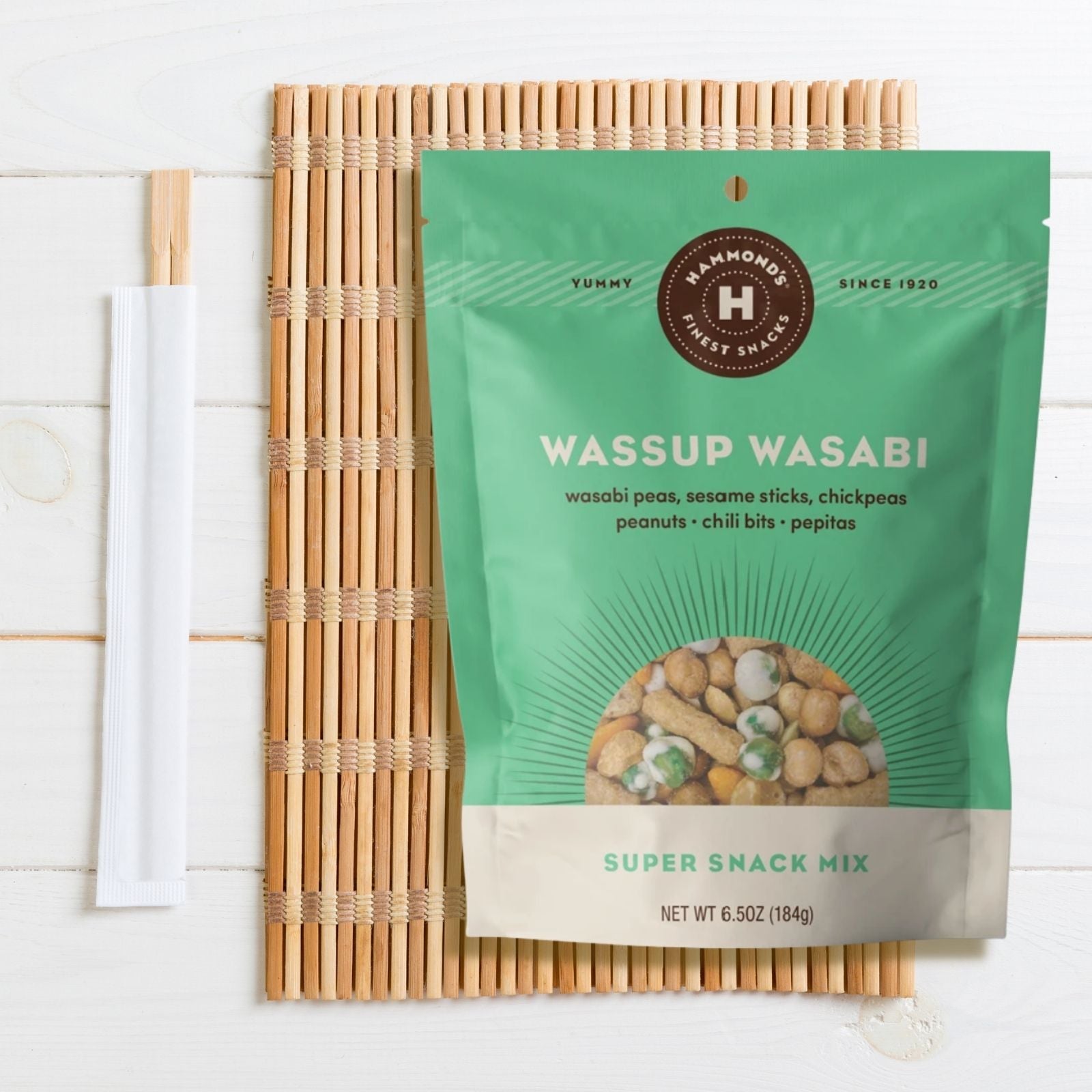 Wassup Wasabi Snack Bag Glamour Shot