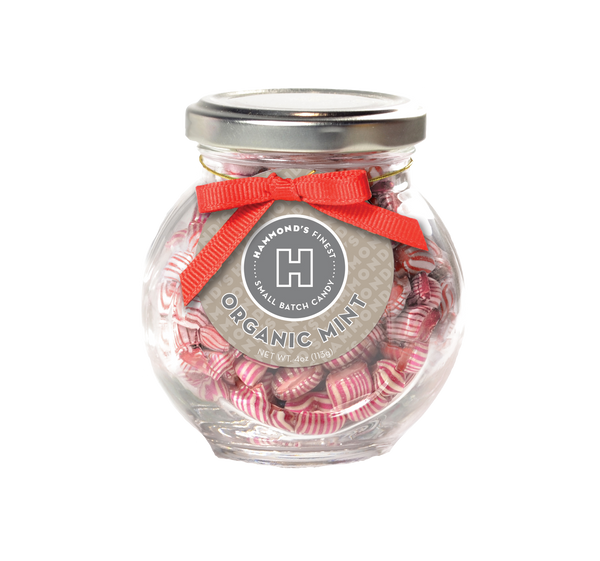 Organic Mint Peppermint Pillow Jars