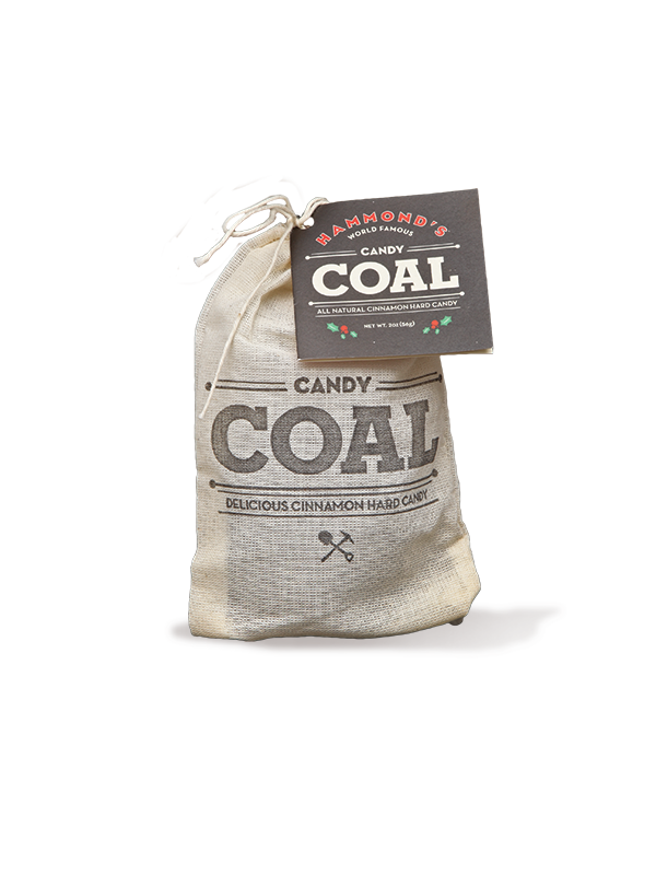 Cinnamon flavored Candy Coal