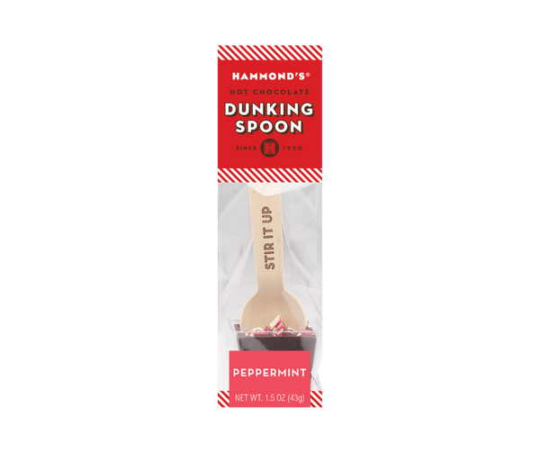 peppermint dunking spoon 